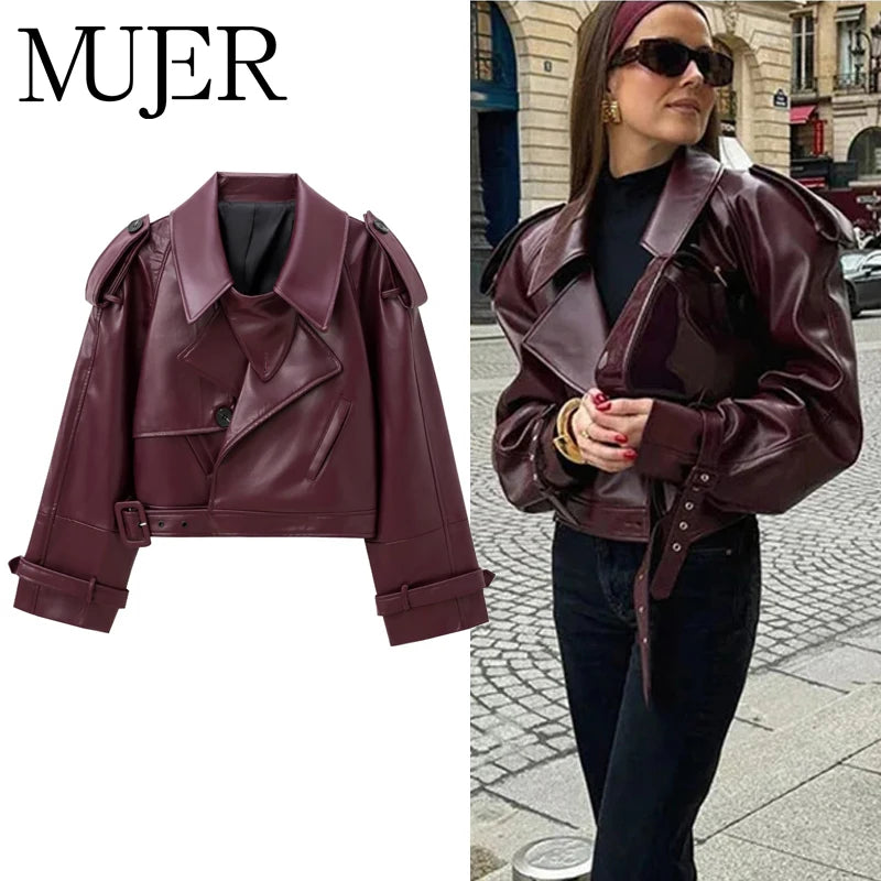 MUJER LuxeLeather Jacket