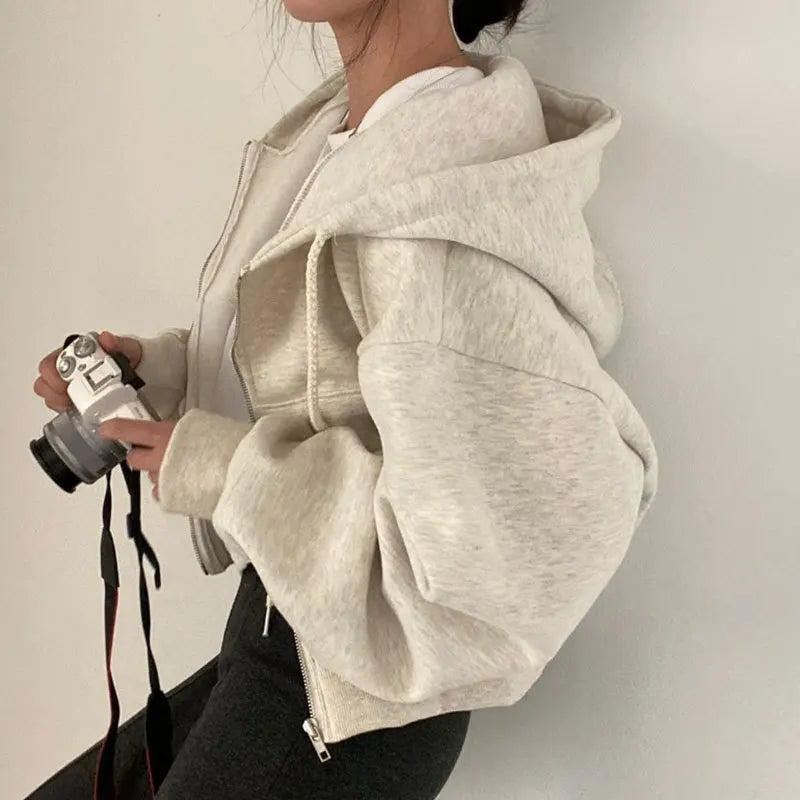 Y2K Zip-Up Hoodie