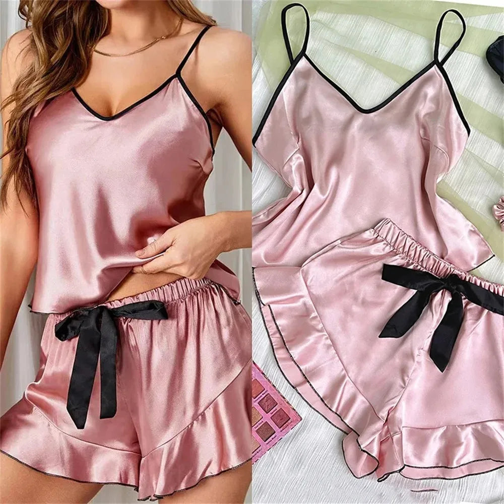 SatinBloom Pajamas