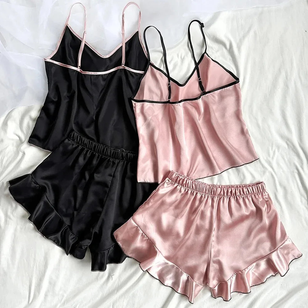 SatinBloom Pajamas