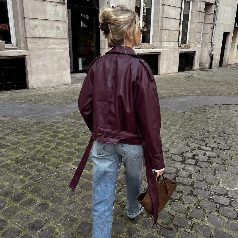 MUJER LuxeLeather Jacket