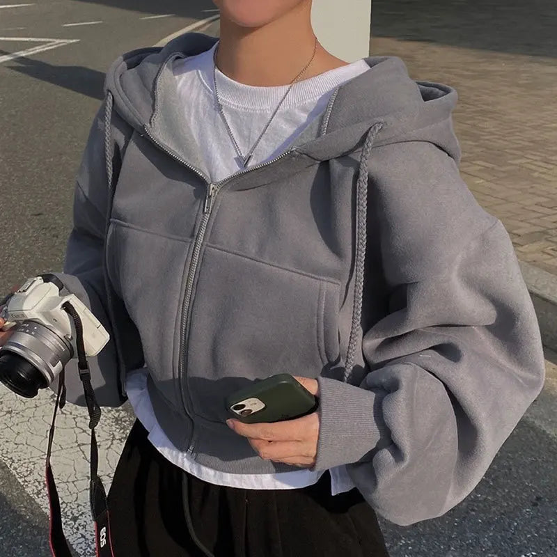 Y2K Zip-Up Hoodie
