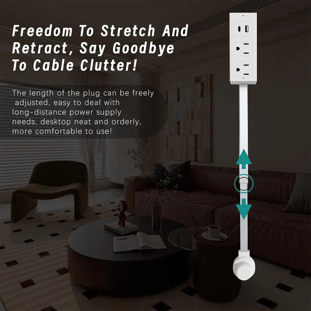 Swivel Wall Plug