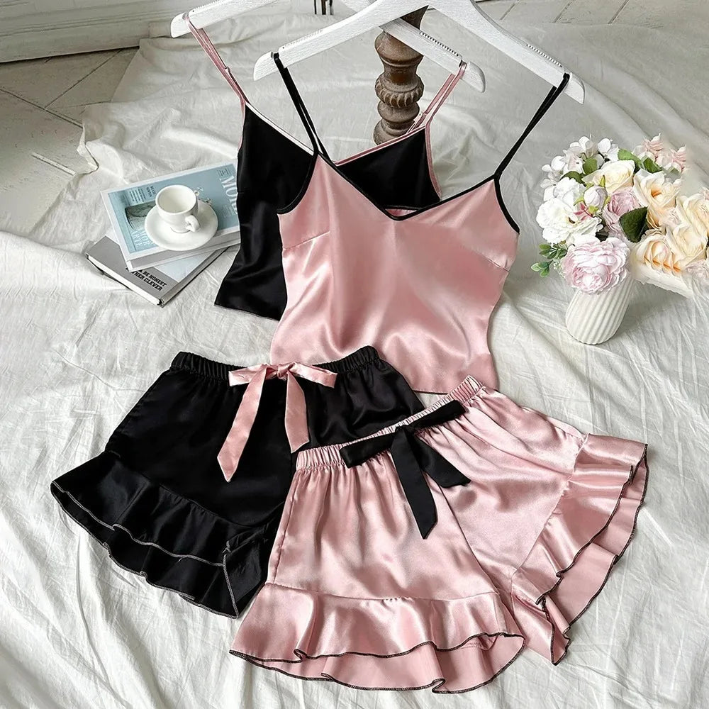 SatinBloom Pajamas