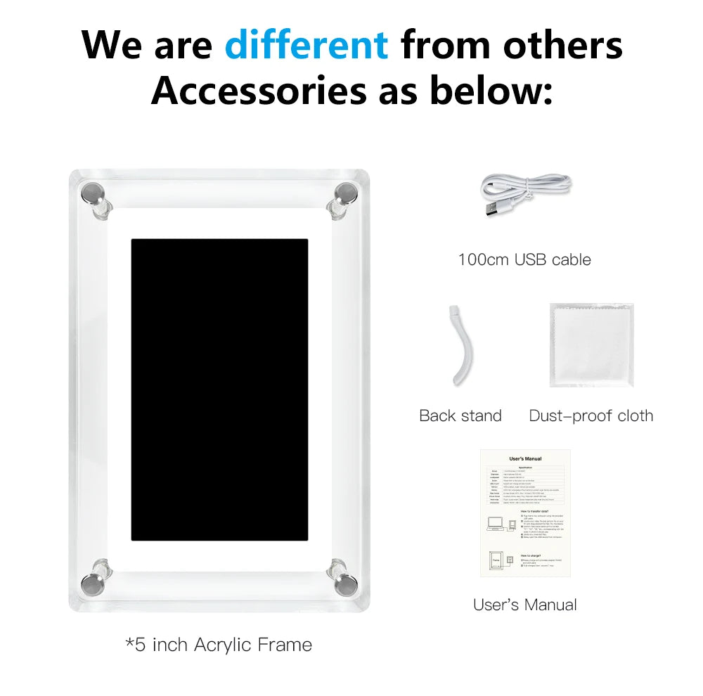 5" Digital Photo Frame