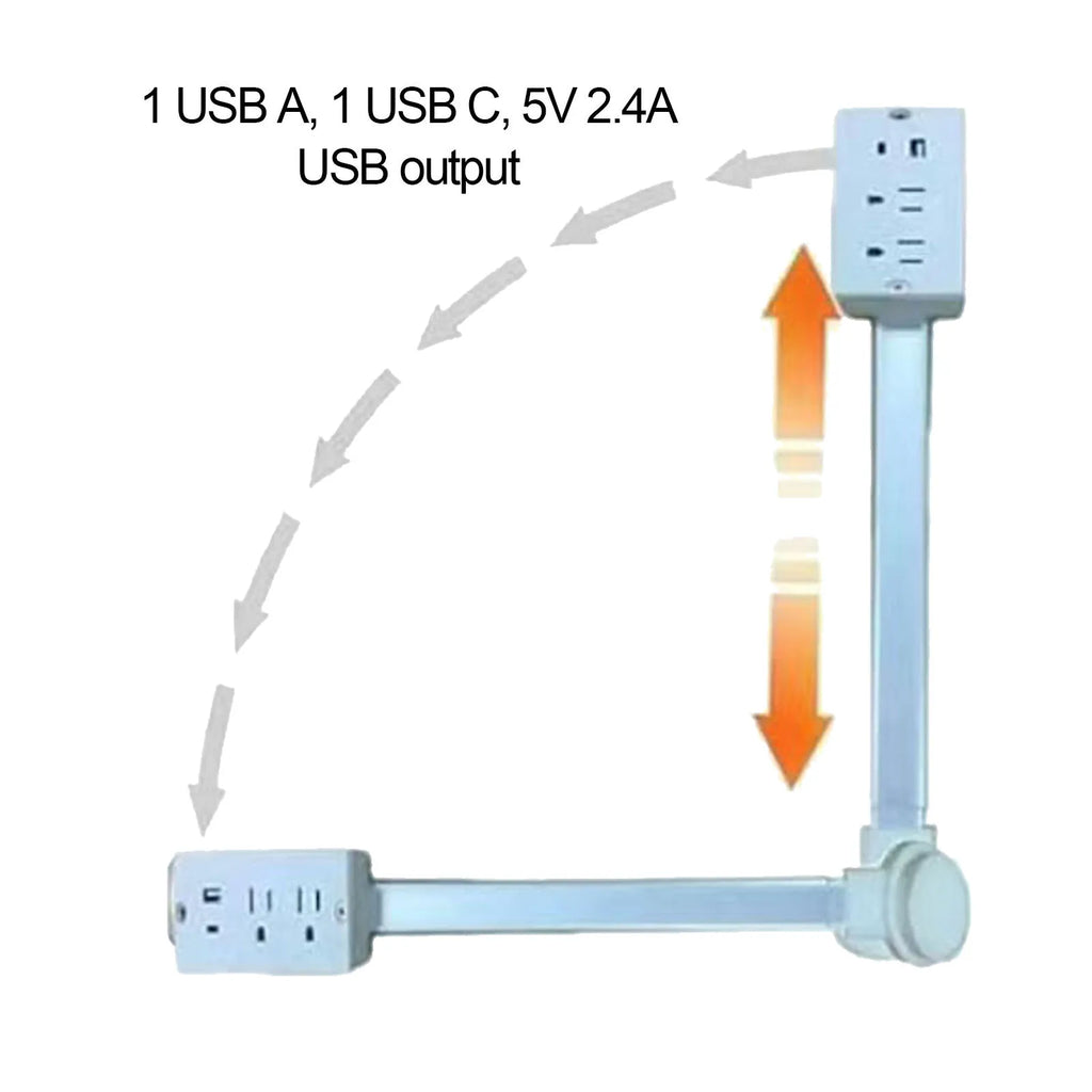 USB Power Socket Extender