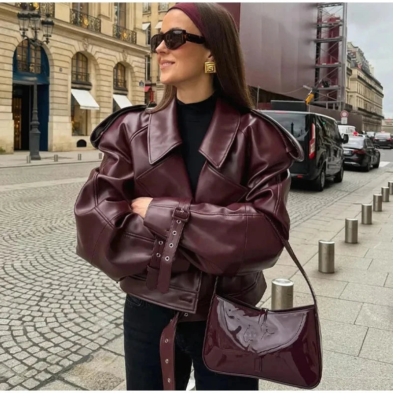 MUJER LuxeLeather Jacket